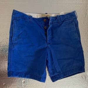 Men’s navy colored hollister shorts